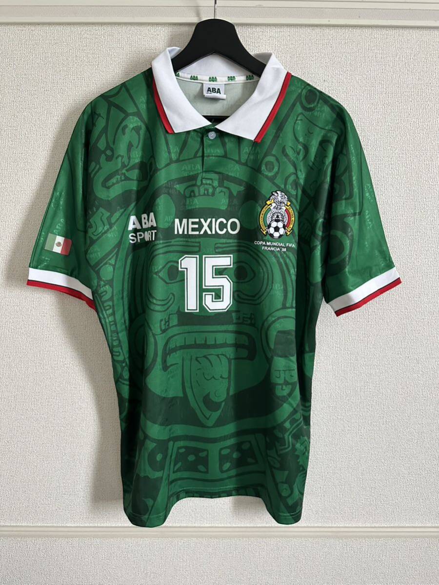 WC 1998 メキシコ代表 (H) ユニフォーム エルナンデス_画像1