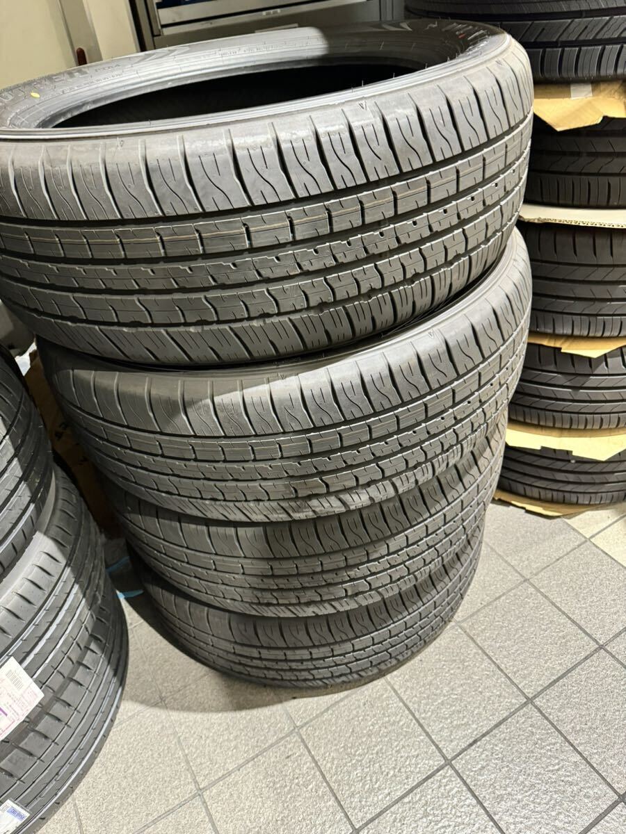 新車外し 265/50R22 ダンロップ グラントレックPT5A 2023年製 タイヤ 4本 レクサス トヨタ LX600 ランクル300 エスカレード DUNLOPの画像1