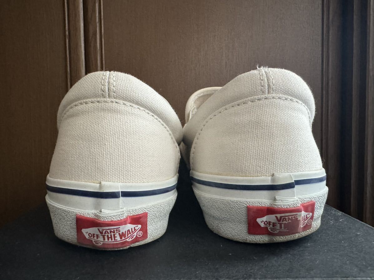 VANS スリッポン ホワイト サイズ25cm_画像3