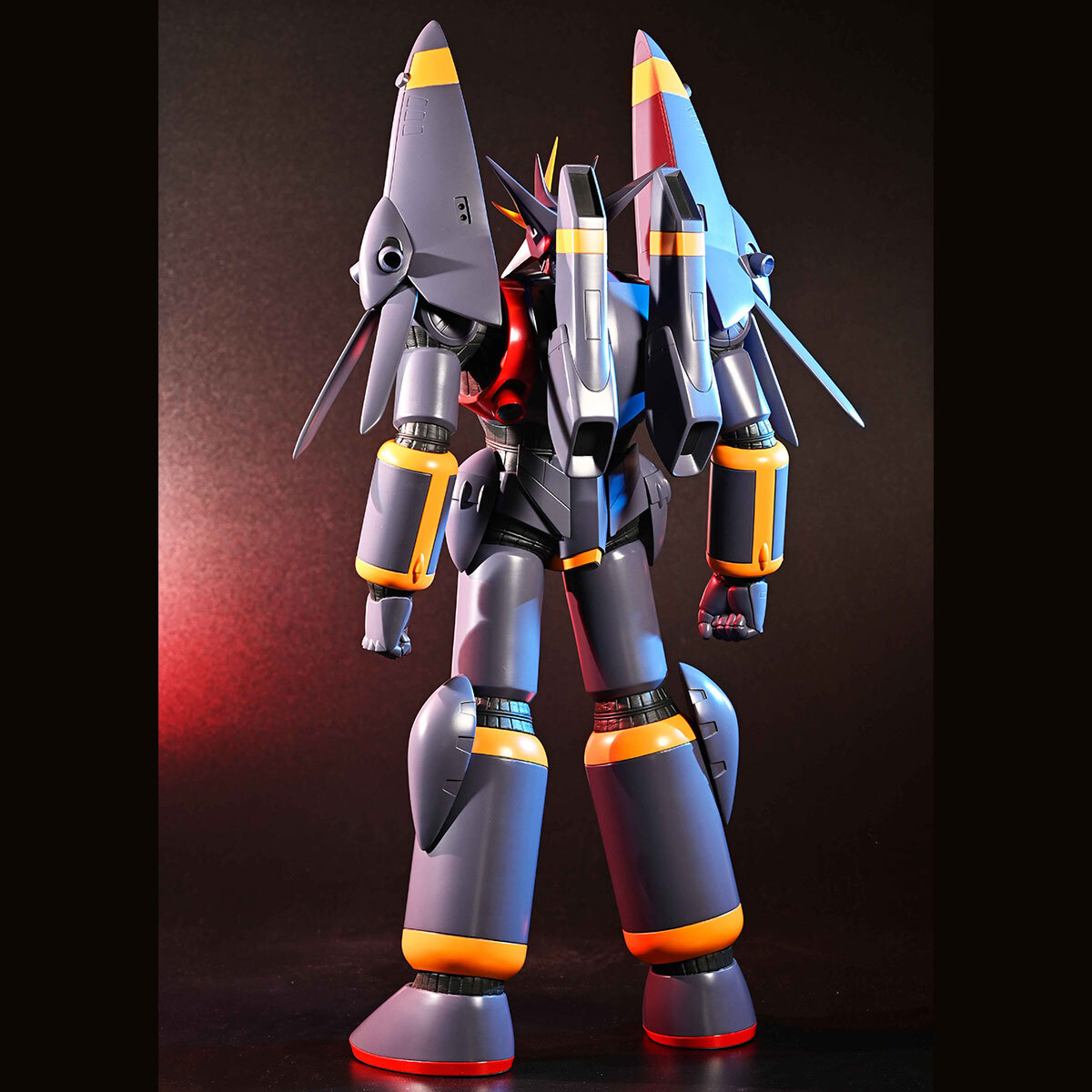 新品未開封★ 完成品 超巨大 約53㎝ 海洋堂 メガソフビ ガンバスター トップをねらえ ガイナックス 佐藤拓 ロボ師 _製品イメージ