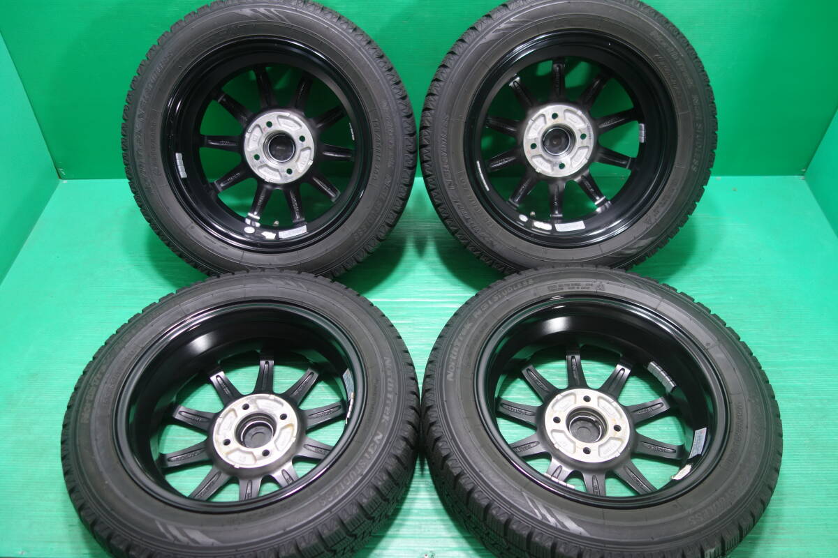 L1250-20 送料無料 155/65R14 スタッドレス 4本セット NorthTrek N3i 8分山 溝たっぷり N-BOX ラパン スペーシア ワゴンR タント ムーヴ ek_画像8