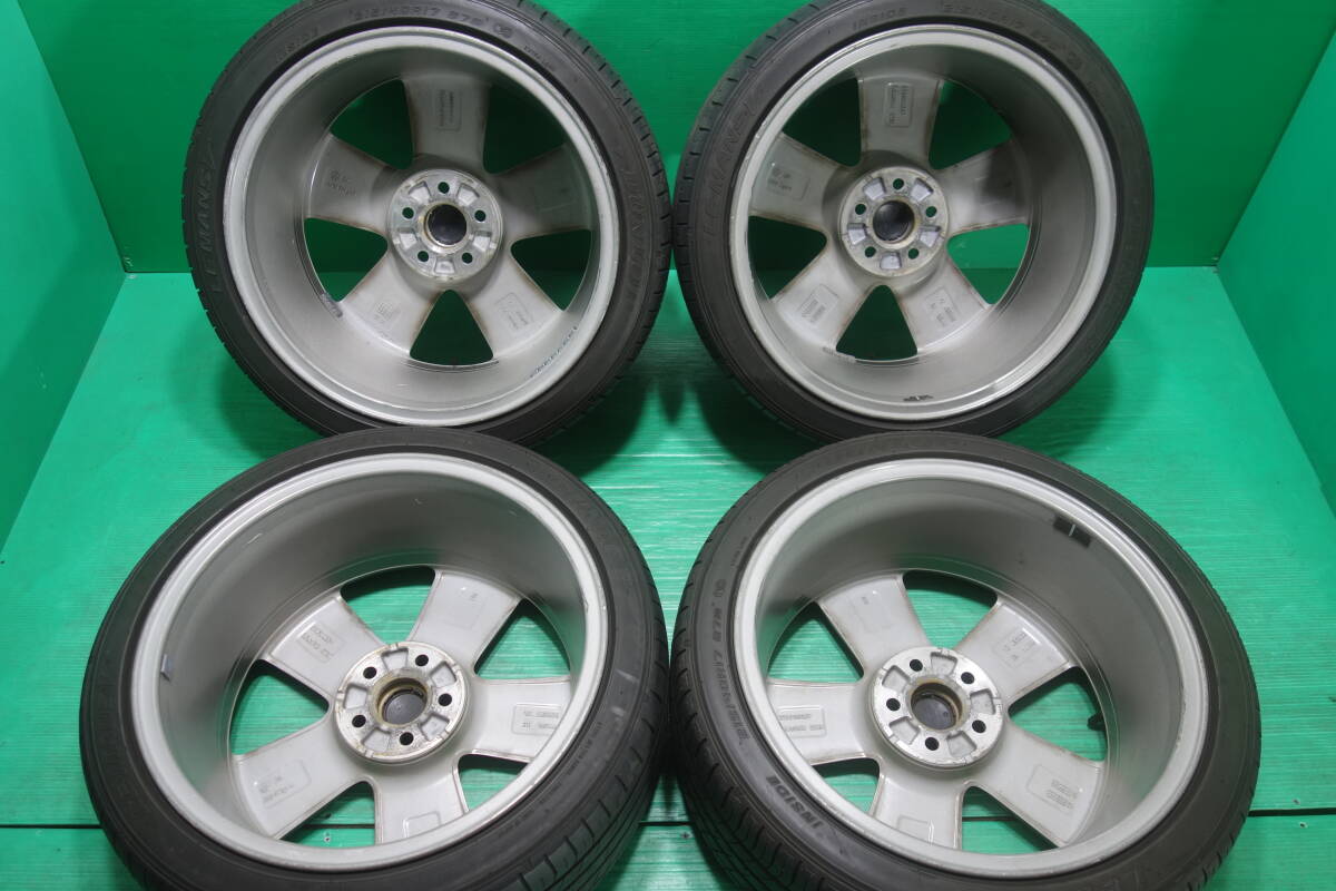 L1262-20 送料無料 215/40R17 サマータイヤ 4本セット ダンロップ LE MANS Ⅴ 7.5分山 溝たっぷり VW フォルクスワーゲン純正 クロスポロの画像9