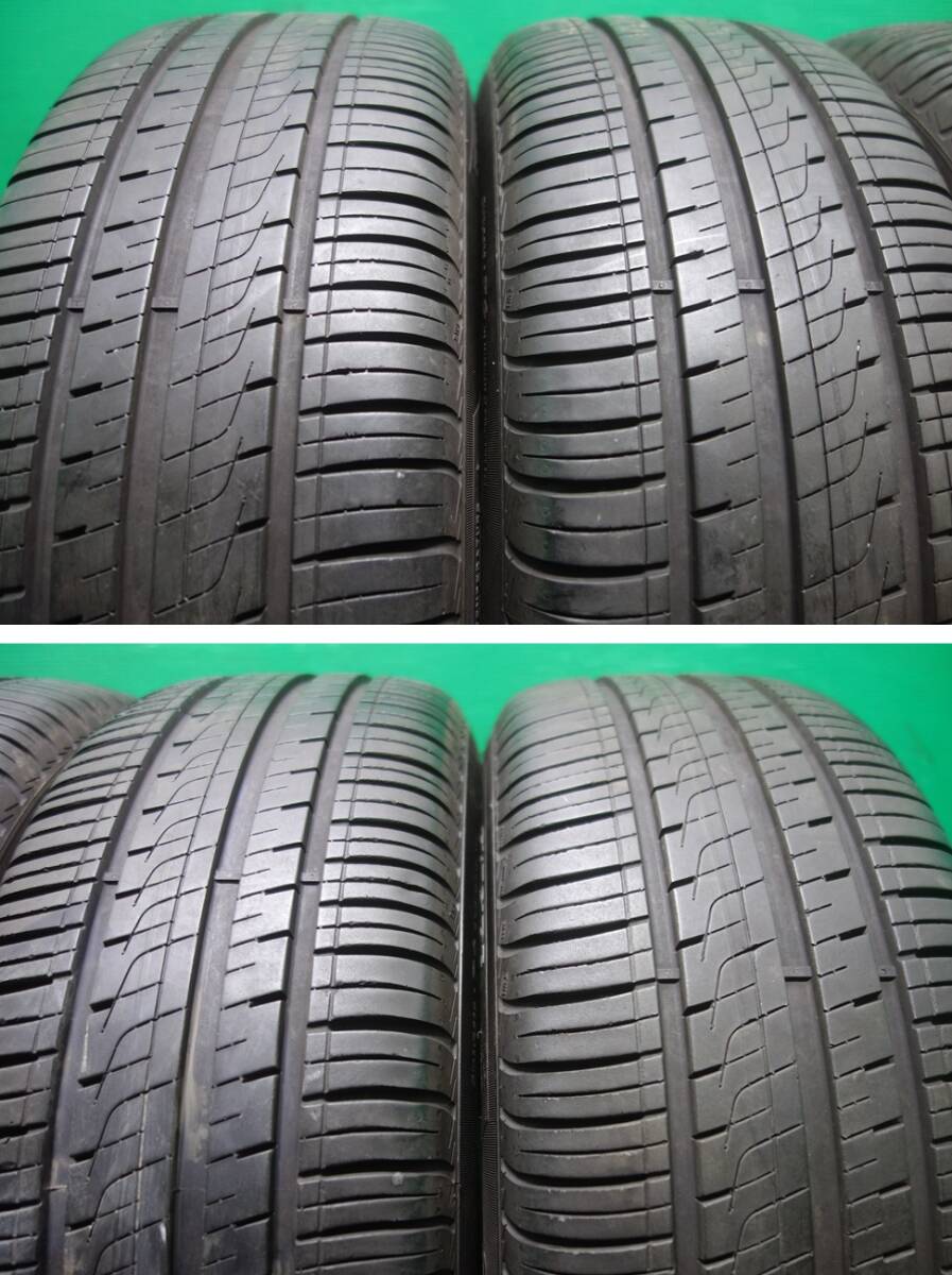 L1371-20 送料無料 205/55R16 夏タイヤ 4本セット PIRELLI 8.5分山 溝たっぷり VW フォルクスワーゲン純正 ゴルフ トゥーラン ジェッタの画像10