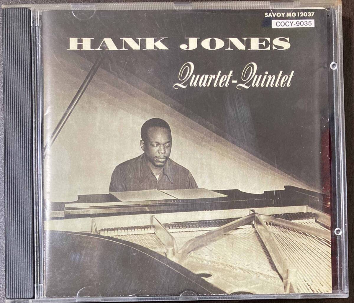 Hank Jones / Hank Jones Quartet-Quintet 中古CD 国内盤 帯付き の画像2