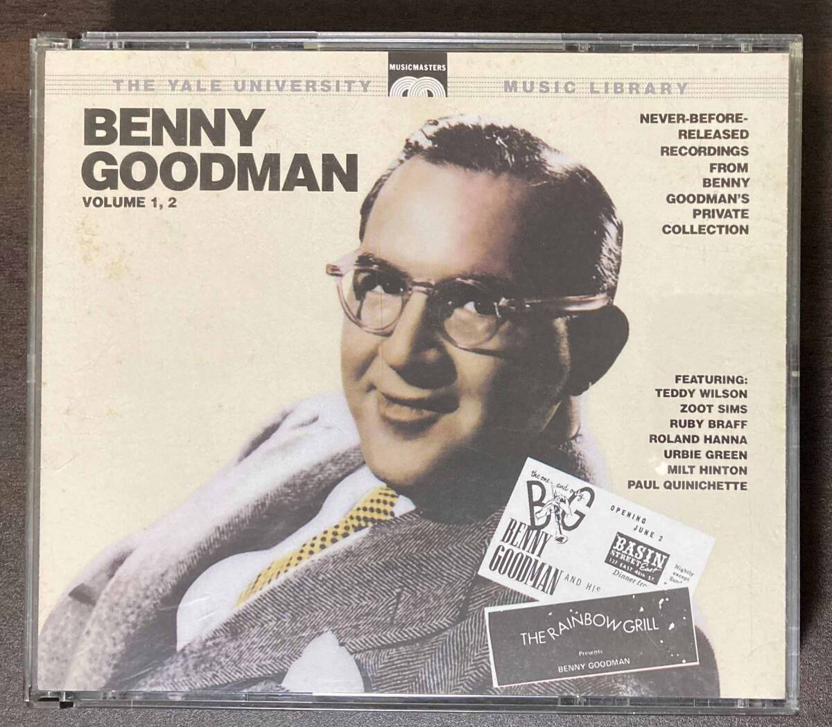 Benny Goodman / Benny Goodman Vol.1 Vol.2 中古2CD 国内盤 の画像2