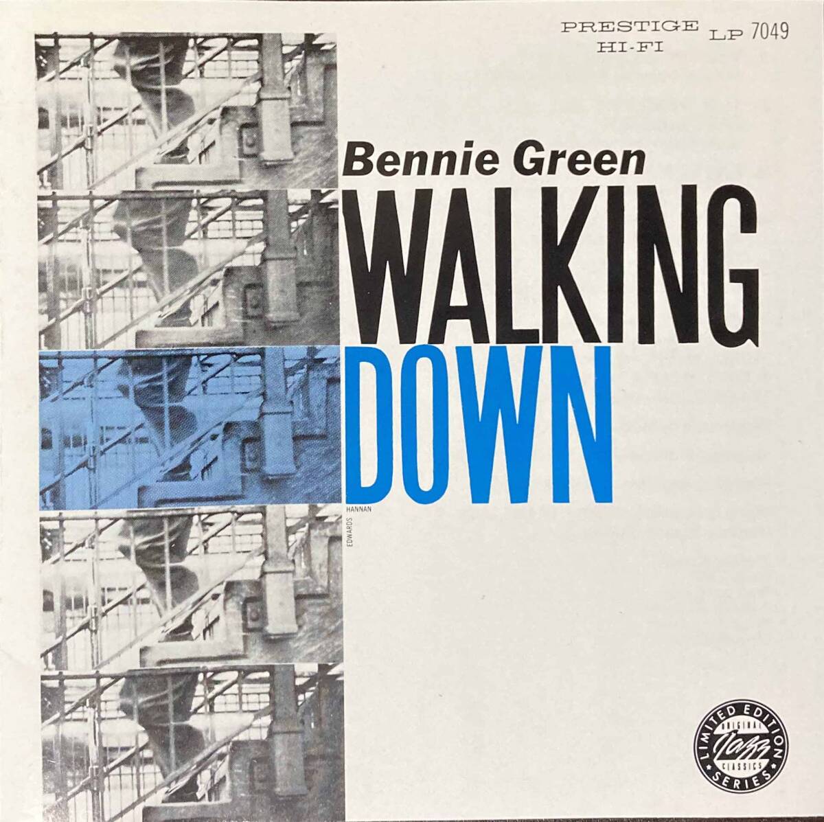Bennie Green / Walking Down 中古CD　輸入盤_画像1