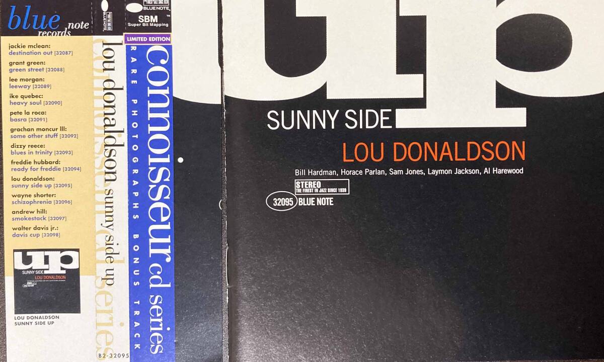 Lou Donaldson / Sunny Side Up 中古CD 輸入盤 帯付き BLUE NOTE の画像1