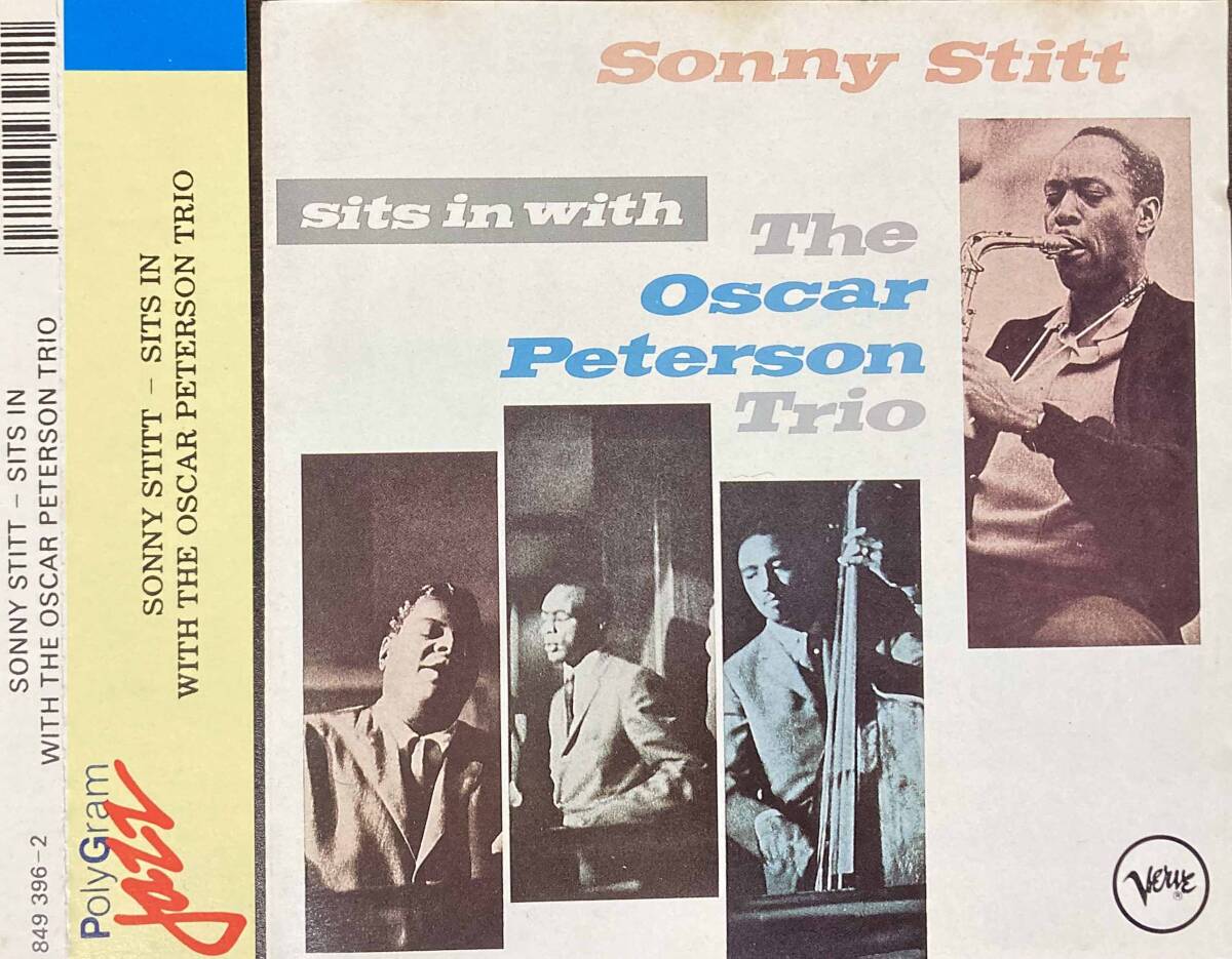 Sonny Stitt / Sonny Stitt Sits in with the Oscar Peterson Trio 中古CD 輸入盤 帯付きの画像1