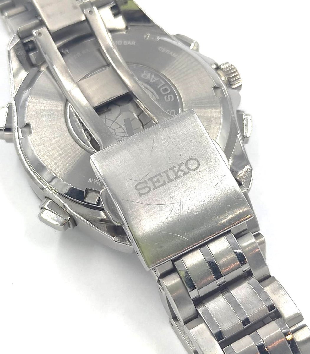 SEIKO　セイコー　8X82-0AB0　GPSソーラー　腕時計　デイト　箱無し・保証書無し　メンズ　P1063