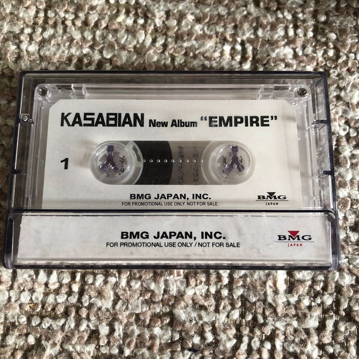 Kasabian カサビアン　EMPIRE エンパイア　カセットテープ_画像2