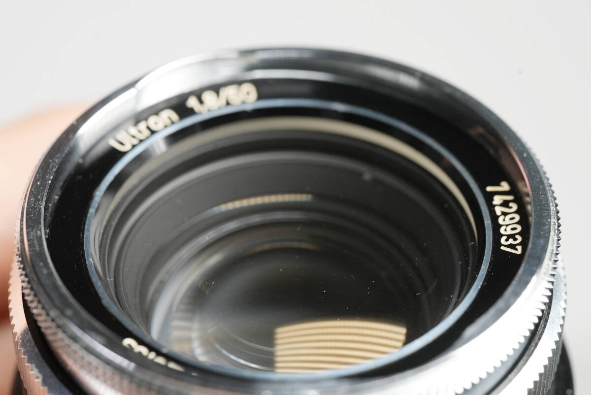 M42 Carl Zeiss Ultron 50mm F1.8 ツァイス 凹みウルトロンの画像3