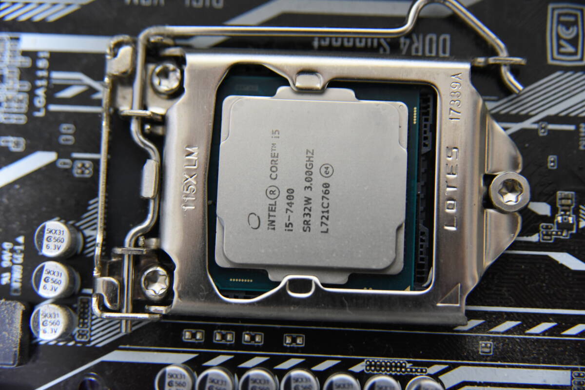 Intel i5-7400とマザーボード・メモリ8GBのセットの画像3