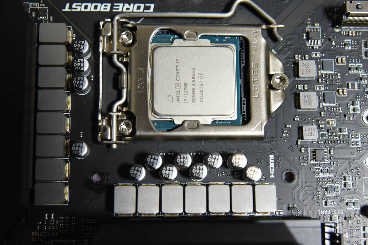 Intel i7-11700とマザーボード・メモリ16GBのセットの画像2