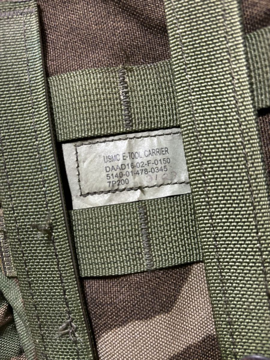 米軍 放出品 折りたたみ スコップ ショベル GERBER 2000 携帯用 シャベル ポーチ付 Eツールの画像7