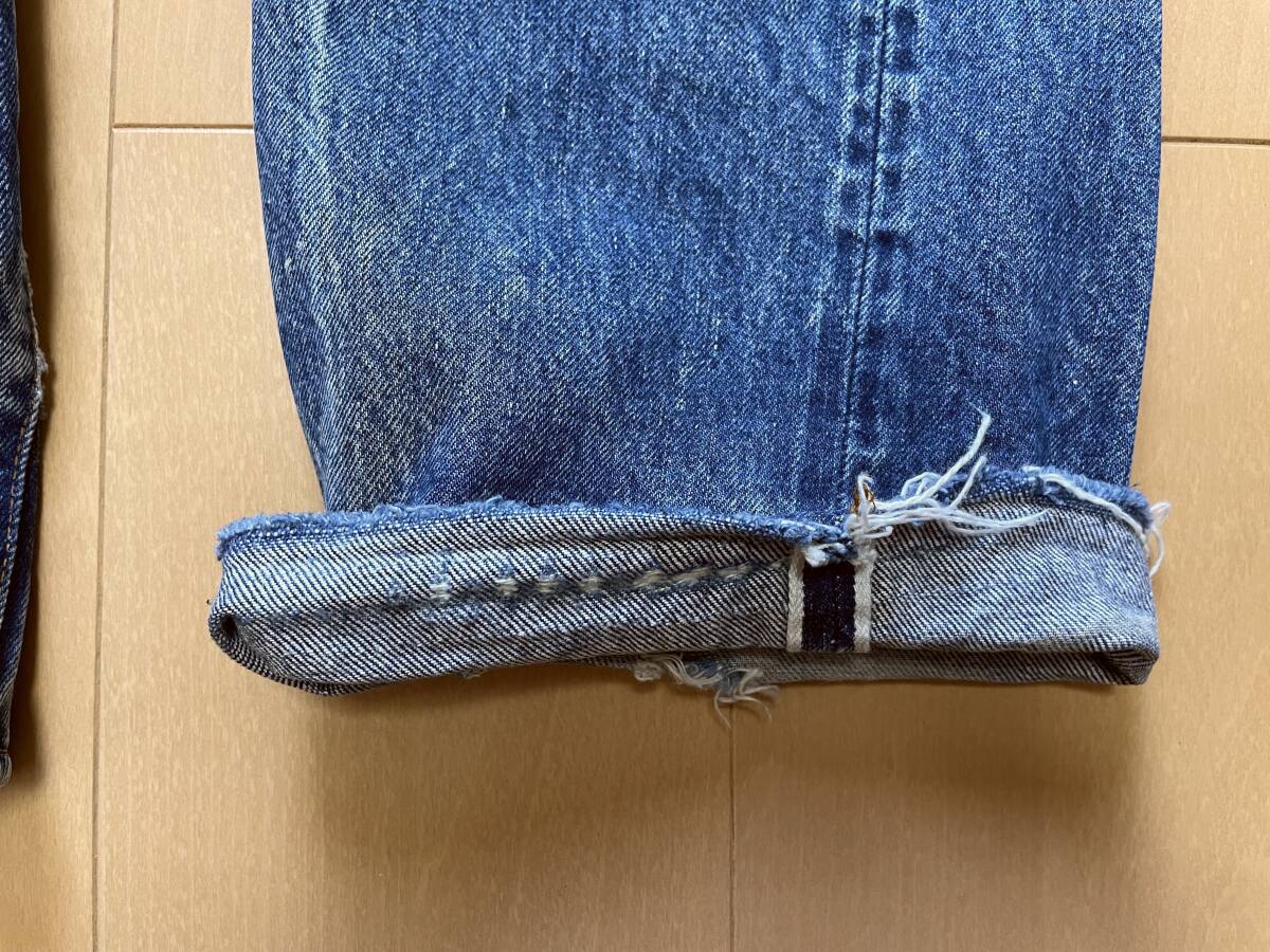 501 赤耳 鬼アタリ W34 Levi's 前期 後期 シングル チェーン ヴィンテージ ヒゲ 70s 505 606 502 XX ビッグE タイプ 66 80s Sタイプ_画像9