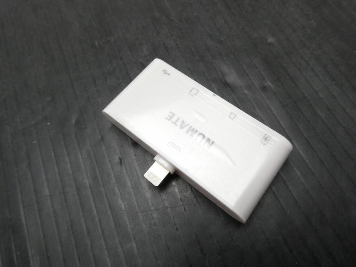 ▼NUMATE SDカードリーダー メモリーカードリーダライタ iPhone TF MicroUSB USB メモリーカード リーダー アイフォン ipad221209.22-5_画像5