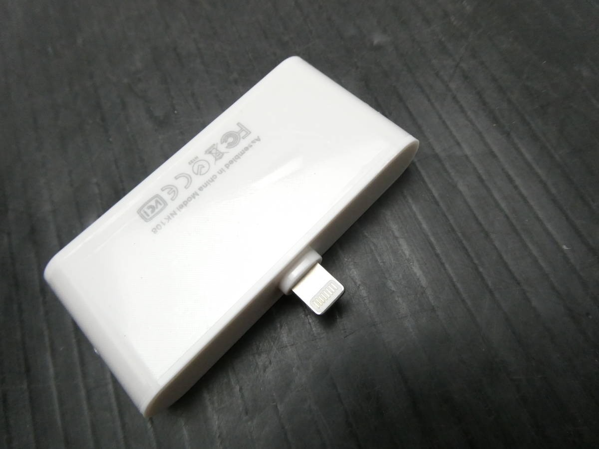 ▼NUMATE SDカードリーダー メモリーカードリーダライタ iPhone TF MicroUSB USB メモリーカード リーダー アイフォン ipad221209.22-5_画像4