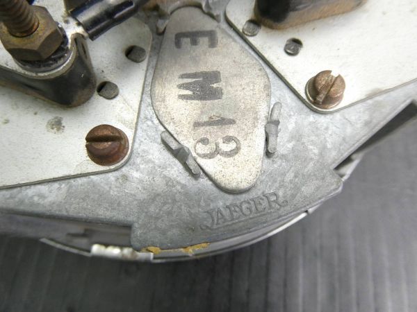 ▼イエーガー純正 ランチア フラミニア クーペ1960 タコメーター ゲージ jaeger Lancia Flaminia Coup meter gauge rare 221213.03_画像3