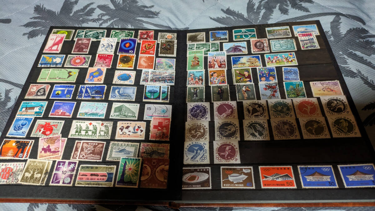 古い切手 コレクション スクラップブック 消印あり 使用済みありの画像6