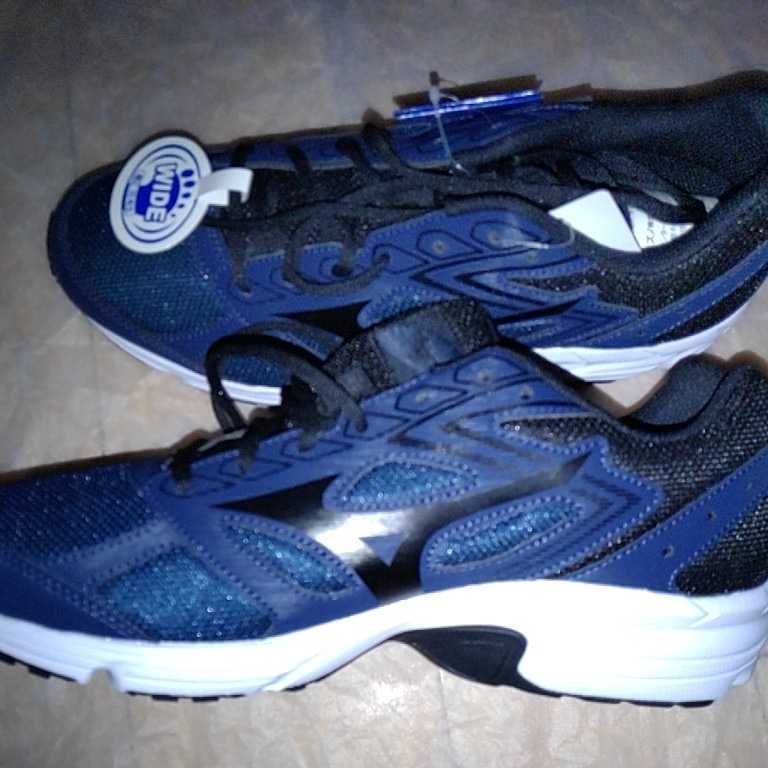 [ unused ] Mizuno TRADROAD10 running K1GA190610 navy / black men's sneakers 27.5cm