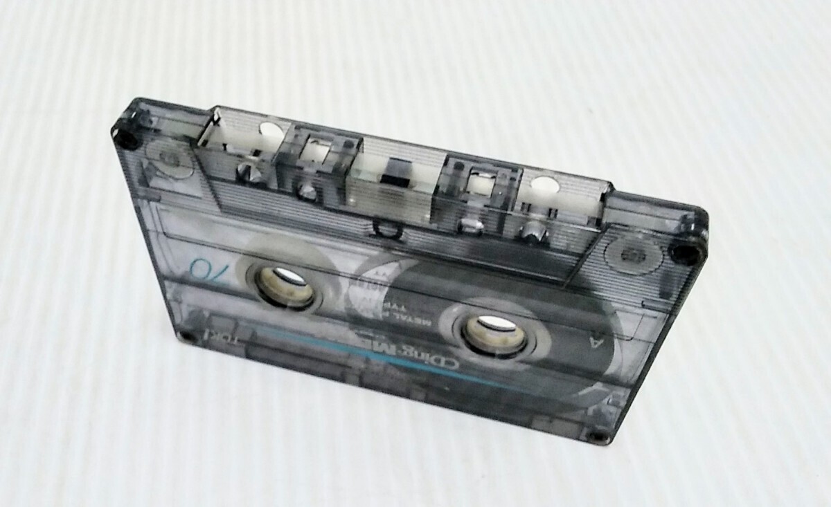 当時物 メタルカセットテープ TDK CDing METAL 50分 54分 70分 Type IV 3本 メタルテープ カセットテープ 使用済み 中古の画像5