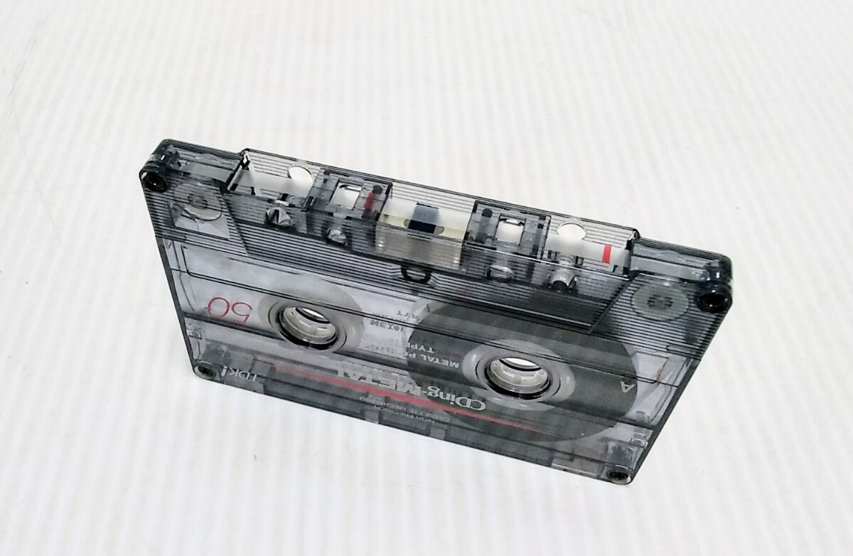 当時物 メタルカセットテープ TDK CDing METAL 50分 54分 70分 Type IV 3本 メタルテープ カセットテープ 使用済み 中古の画像7