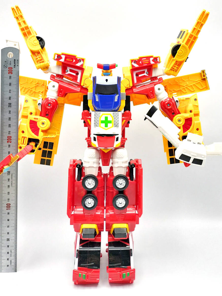 新品即決 ハローカーボット Hello Carbot 救急合体スーパーパトロン 中国 その他