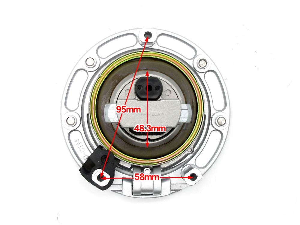 ホンダ純正互換 タンクキャップ 7H◆新品 CB1000SF VTR1000F CBR1000RR CBR1100XX CB1300SF CB-1 CB400SF NC31 VTEC NC39の画像3