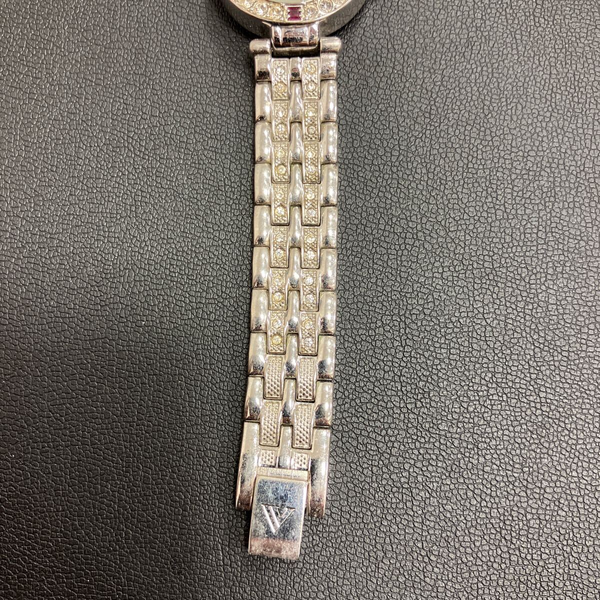 アイザックバレンチノ 腕時計 クォーツ ドレスウォッチ IVL-9100-2 シェル文字盤 アンティーク の画像3