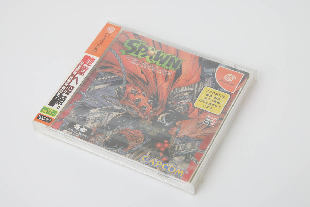 SPAWN スポーン イン ザ デーモンズ ハンド 新品 未開封 Dreamcast CAPCOMの画像2