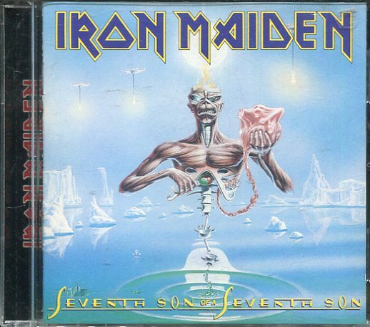CD盤　 IRON MAIDEN：アイアン・メイデン　 Seventh Son of a Seventh Son：第七の予言_画像1