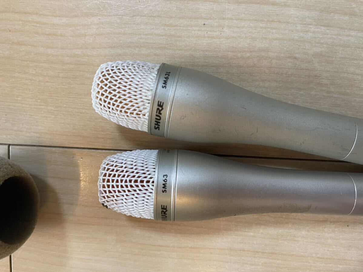 SHURE SM63L / SM63 インタビューマイク　【完全ジャンク品】_画像2