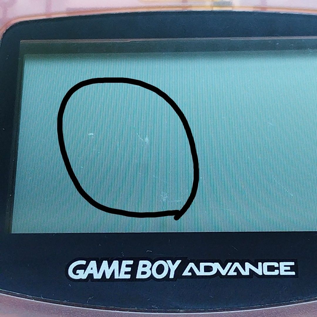 ゲームボーイアドバンス　ミルキーピンク 任天堂 GBA Nintendo GAMEBOY ADVANCE ニンテンドー