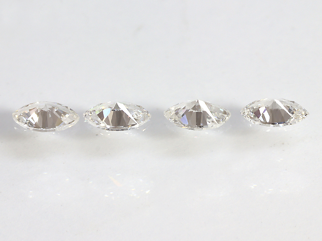 [HA0191] natural diamond 4 stone set loose 0.30ct