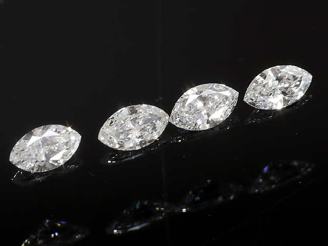 [HA0191] natural diamond 4 stone set loose 0.30ct