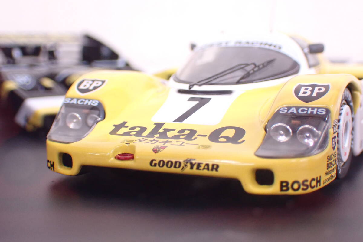 1円~ 未開封 hpi-racing 1/43スケール ミニカー ポルシェ ルマン 8034 Porsche 956 LH #7 1986 Le Mans A04020Tの画像7