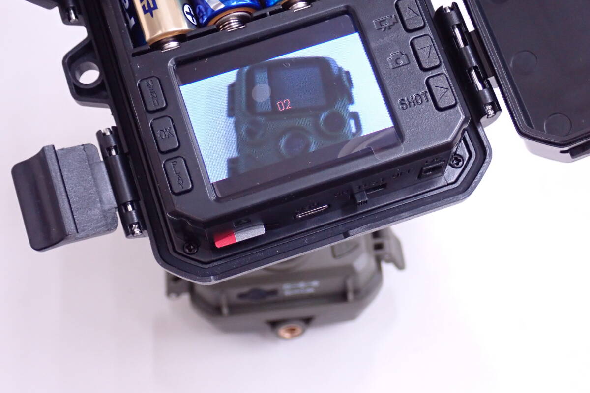 小型 防犯カメラ SV-TCQ SCURA トレイルカメラ 2点セット 赤外線センサー A04026Tの画像5
