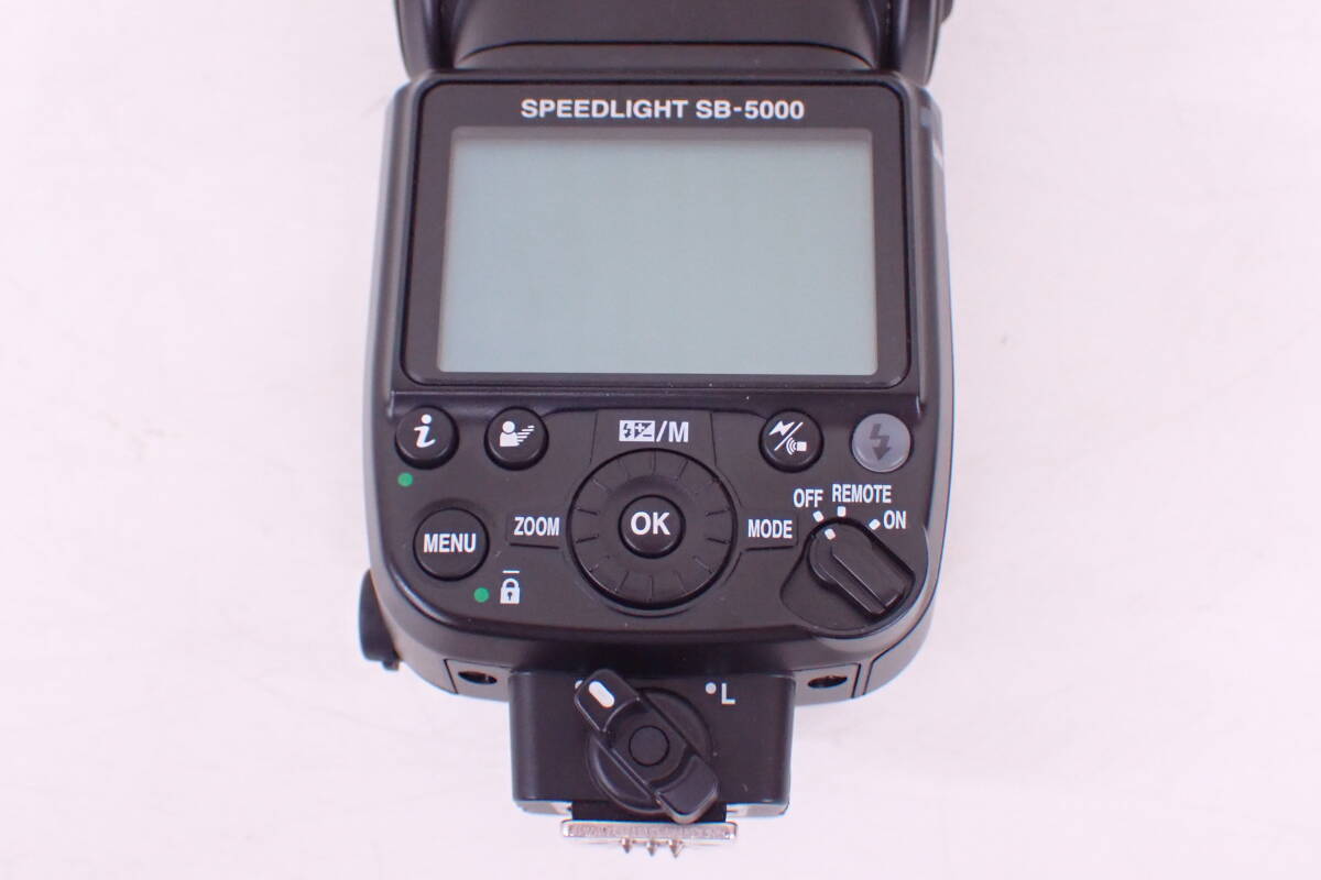 1円~ Nikon ニコン スピードライト SPEEDLIGHT SB-5000 フラッシュ ストロボ A04038Tの画像7