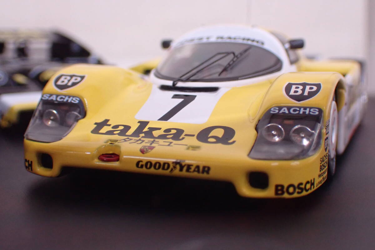 1円~ 未開封 hpi-racing 1/43スケール ミニカー ポルシェ ルマン 8034 Porsche 956 LH #7 1986 Le Mans A04041Tの画像8