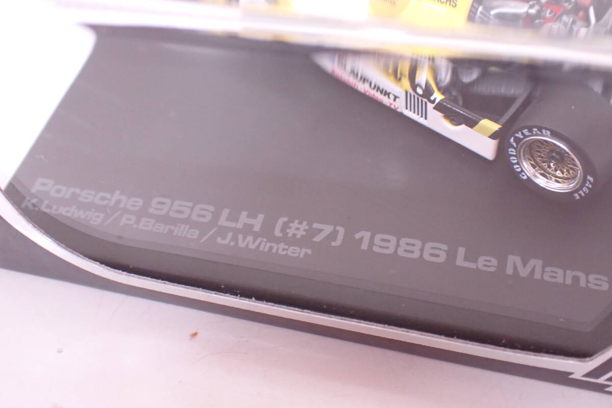 1円~ 未開封 hpi-racing 1/43スケール ミニカー ポルシェ ルマン 8034 Porsche 956 LH #7 1986 Le Mans A04041T