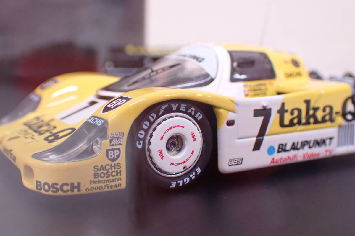 1円~ 未開封 hpi-racing 1/43スケール ミニカー ポルシェ ルマン 8034 Porsche 956 LH #7 1986 Le Mans A04041Tの画像9