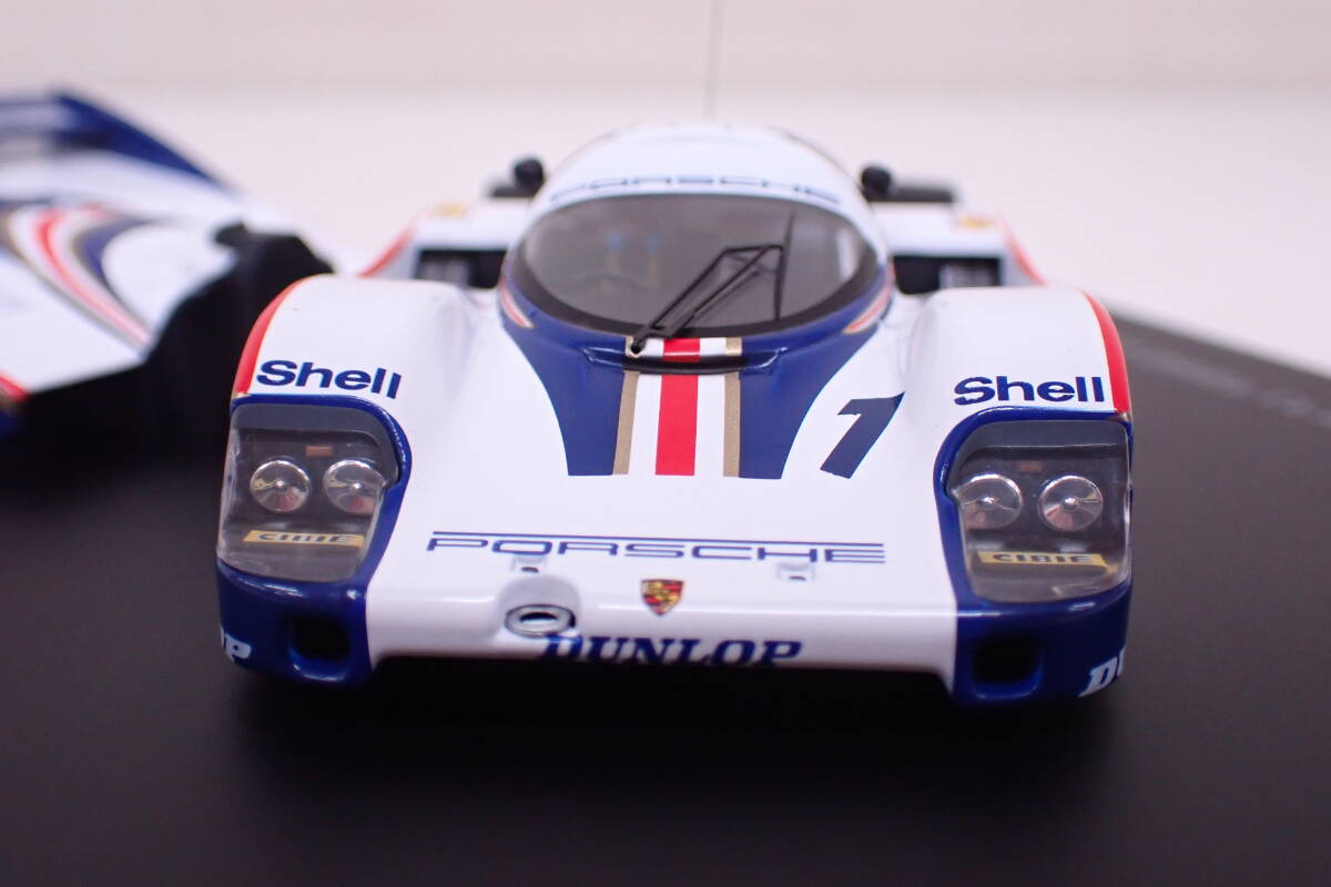 1円~ 美品 hpi-racing 1/43スケール ミニカー ポルシェ ルマン 938 Porsche 956 LH #1 1982 Le Mans Winner A04042Tの画像7