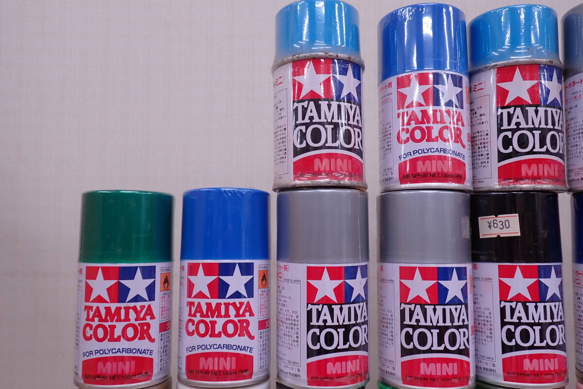 未開封品 TAMIYA COLOR タミヤ カラー スプレー塗料 35本セット 大量 まとめ ラッカー系 プラモデル用 ミニ四駆用 A04051Tの画像2