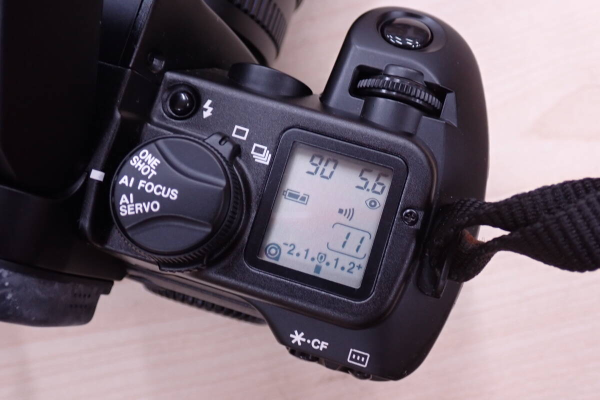 Canon キャノン デジタル一眼レフカメラ EOS55 LENS EF 50mm 1:1.4 ULTRASONIC フィルムカメラ G04102T_画像9