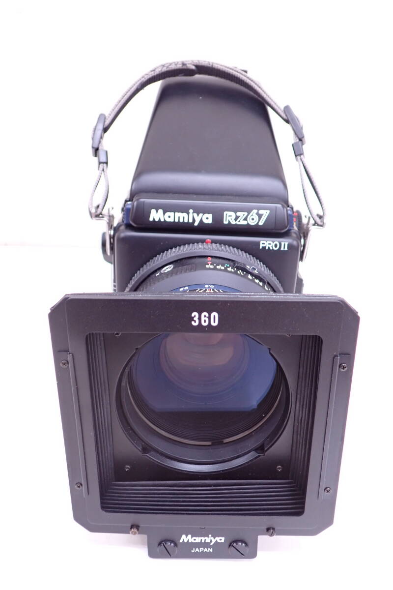 1円~ 美品 Mamiya RZ67 PROFESSIONAL II マミヤ 中判フィルムカメラ プロフェッショナル PROII MAMIYA-SEKORZ 110mm 1:2.8 W G04092T