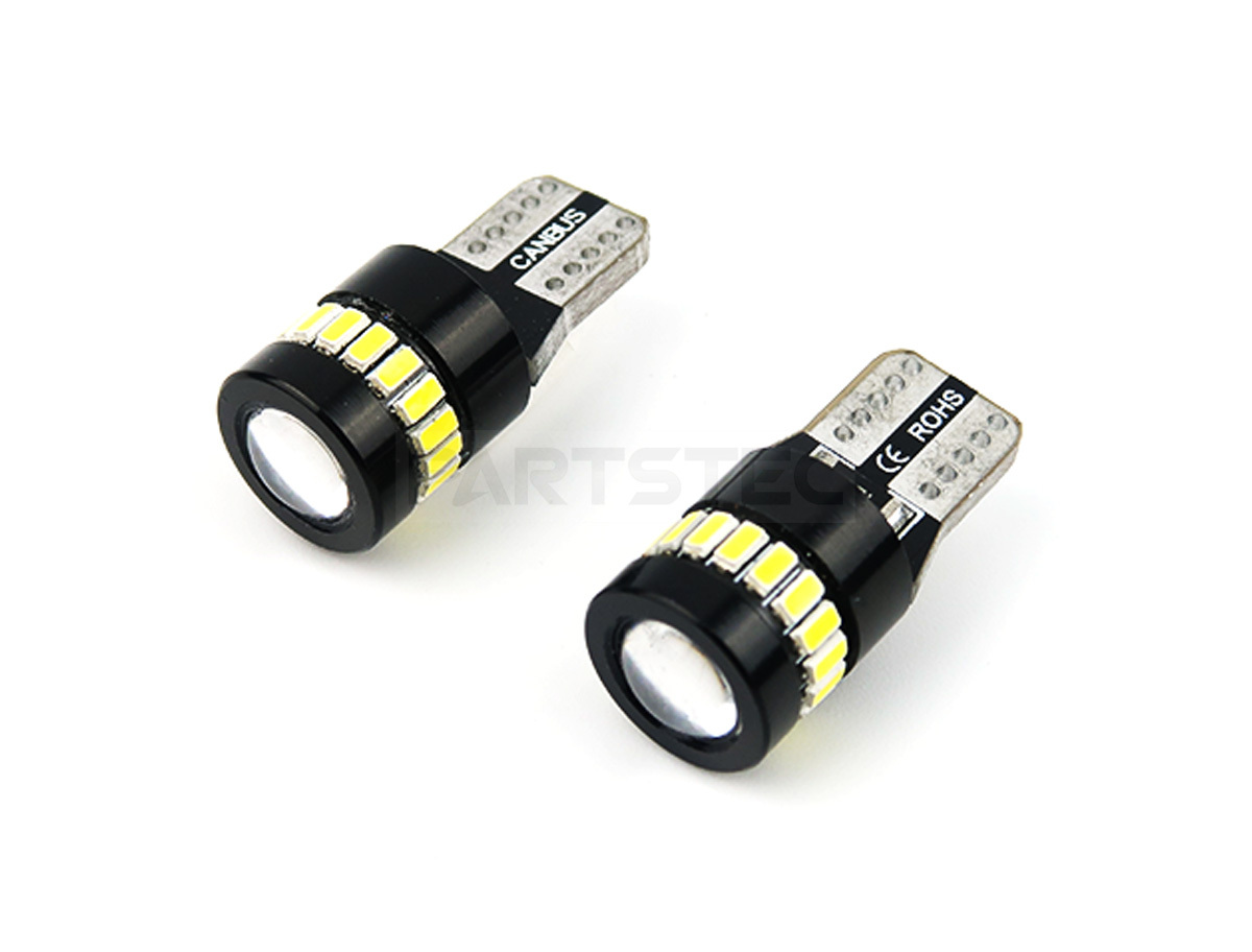 日産 シーマ Y33 F50 HGY51 T10 LED バルブ 2個 ホワイト 白 18連 3014SMD ポジション ルームランプ ナンバー灯 / 46-78x2_画像2