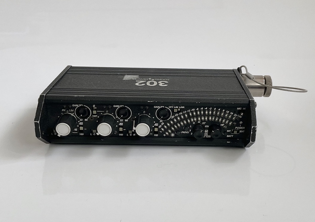 Sound Devices 302 マイクプリアンプ 3ch ポータブル フィールド Sound Devices 302 マイクプリアンプ 3ch ポータブル フィールド
