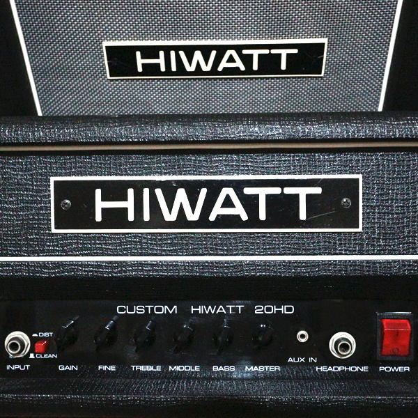 ハイワット スタックアンプ ヘッド＋2キャビネット（ ５inch ×４/HW-405SE）HIWATT CUSTOM 20HD 20W ヘッドアンプの画像4