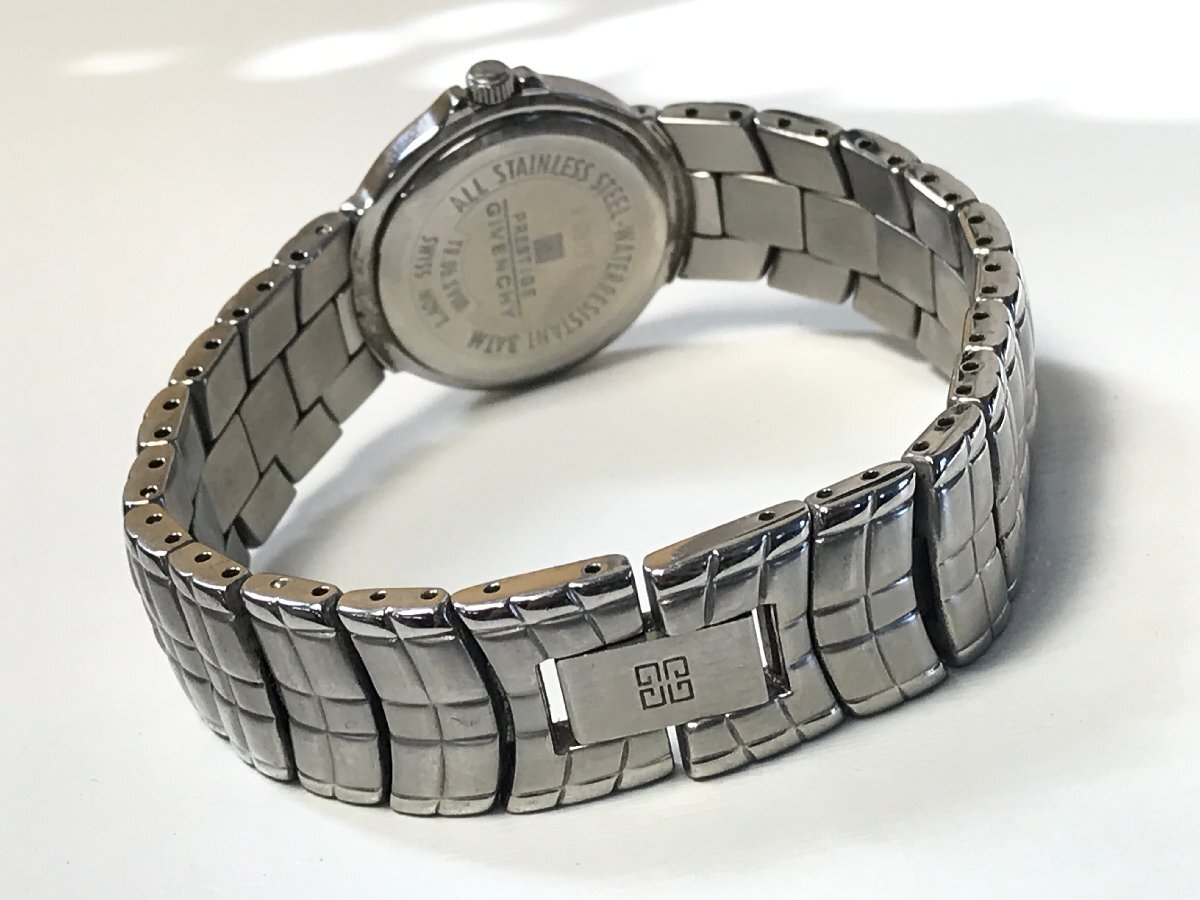 GIVENCHY ジバンシィ TR.06.XVIII クォーツ レディース 腕時計 メンズ ジャンク ヴィンテージの画像3