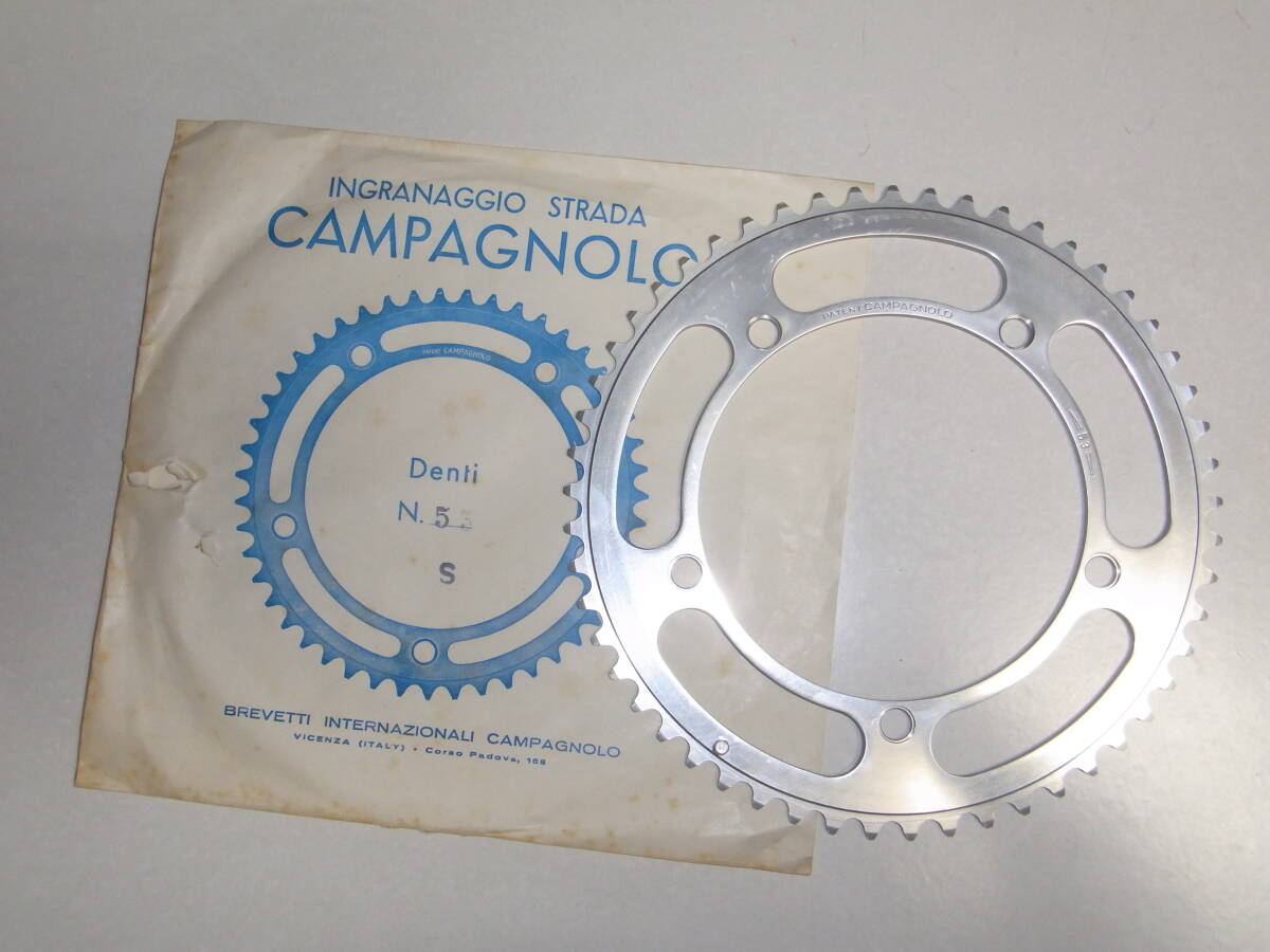 未使用品 Campagnolo nuovo recordカンパ カンパニョーロ・ヌーボレコードのチェーンリング 53Tの画像5